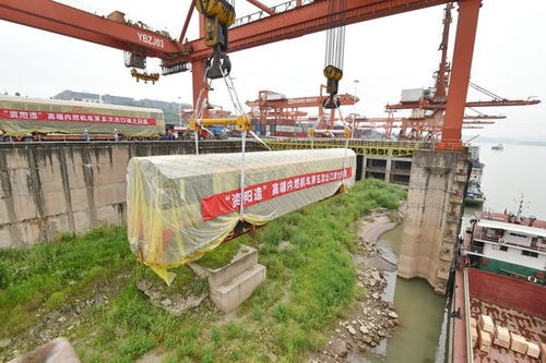重200余噸大件物流經(jīng)宜賓港發(fā)往澳大利亞 四川省首批出口內(nèi)燃機車成功裝運